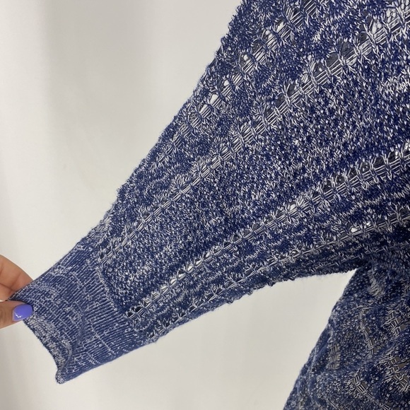 Knox Rose Crochet Sheer Long Open Front Cardigan - Picture 5 of 10